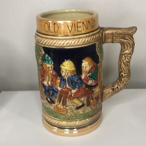 Vintage Old Vienna Stein Mug
